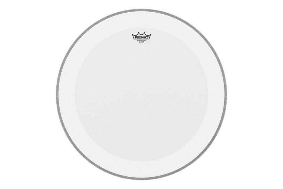Remo Bass, POWERSTROKE 4, Coated, 22" Diameter, With Impact Patch