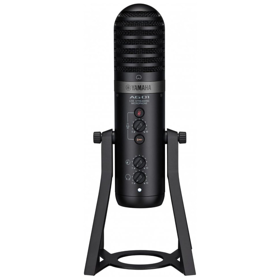 Yamaha AG01 Live Streaming USB Microphone (Black)