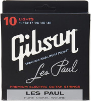 Gibson SEG-LES LES PAUL PREMIUM ELECTRIC GUITAR STRINGS 10-46 LIGHT