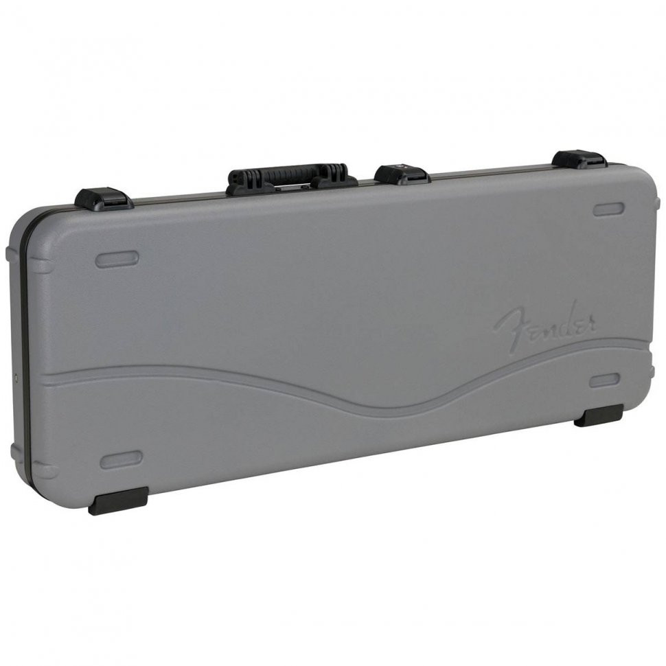 Fender Deluxe Molded Strat/Tele Case Silver/Blue