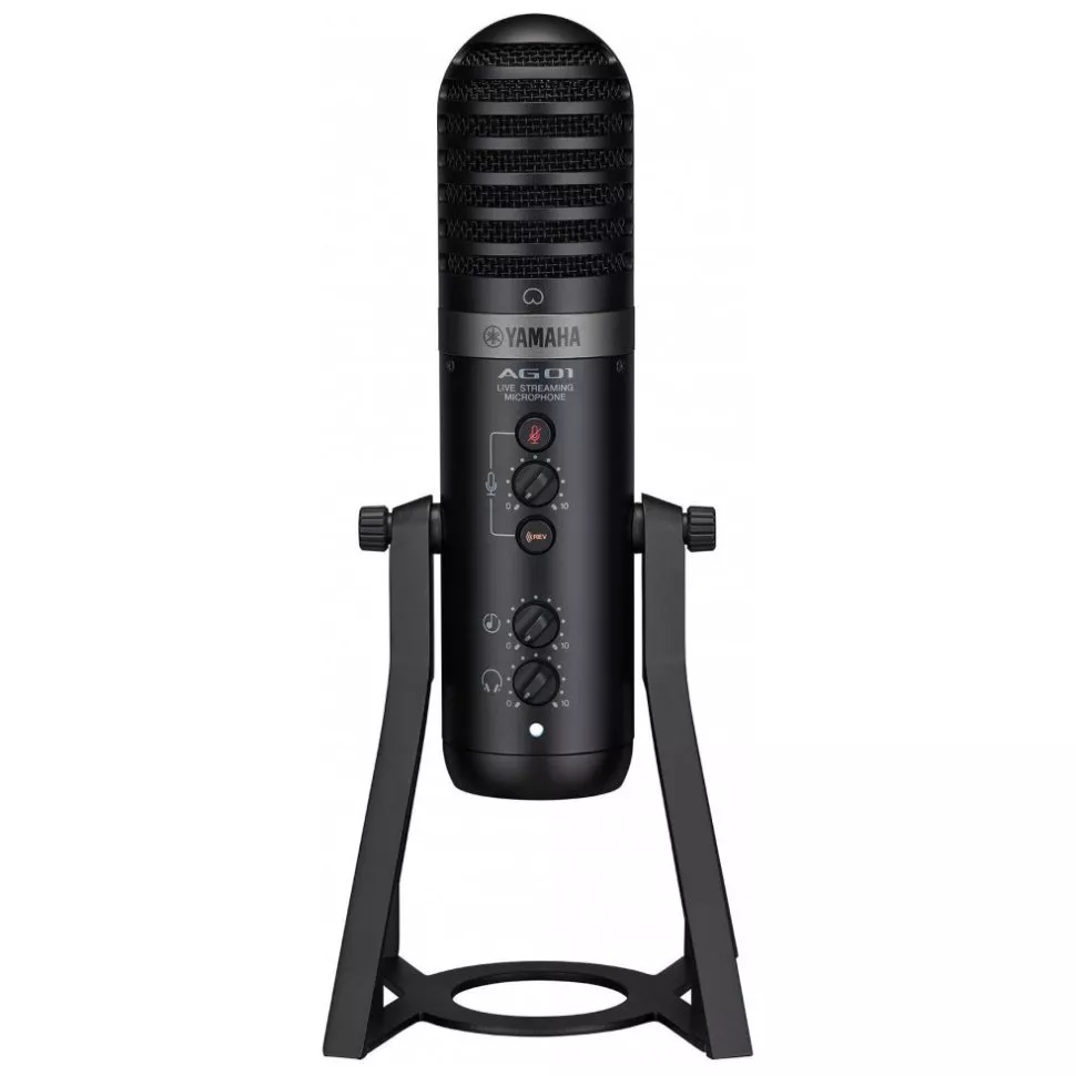 Yamaha AG01 Live Streaming USB Microphone (Black)