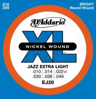D'Addario EJ22 Nickel XL Jazz Medium (13-56)