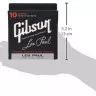 Gibson SEG-LES LES PAUL PREMIUM ELECTRIC GUITAR STRINGS 10-46 LIGHT Gibson SEG-LES LES PAUL PREMIUM ELECTRIC GUITAR STRINGS 10-46 LIGHT