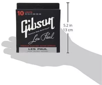 Gibson SEG-LES LES PAUL PREMIUM ELECTRIC GUITAR STRINGS 10-46 LIGHT Gibson SEG-LES LES PAUL PREMIUM ELECTRIC GUITAR STRINGS 10-46 LIGHT