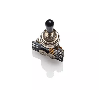 EMG 3 Way Black Solderless Toggle EMG 3 Way Black Solderless Toggle