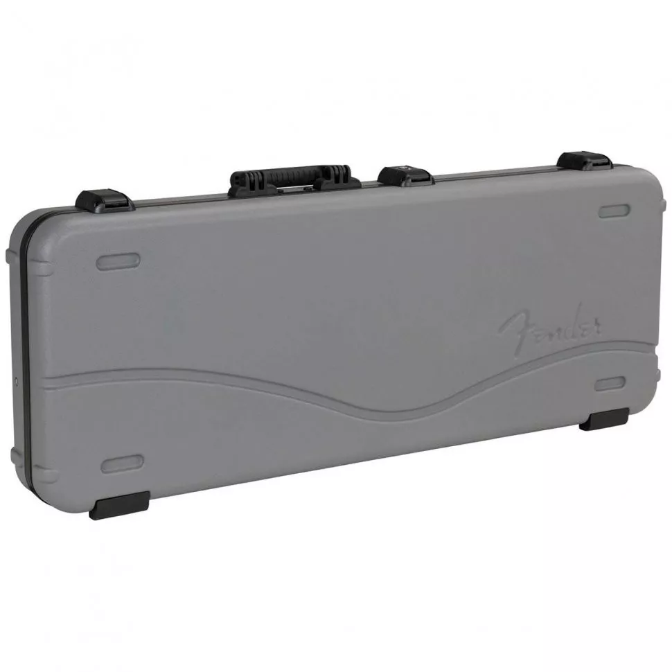 Fender Deluxe Molded Strat/Tele Case Silver/Blue