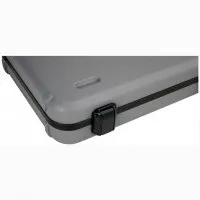 Fender Deluxe Molded Strat/Tele Case Silver/Blue