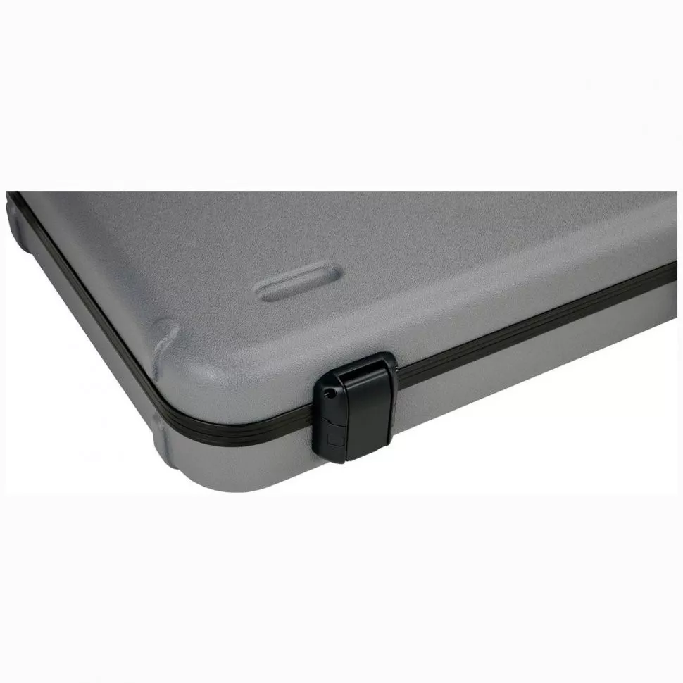 Fender Deluxe Molded Strat/Tele Case Silver/Blue