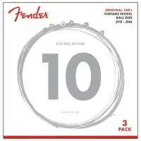 Fender Original 150'S 010-.046 Pure Nickel Guitar Strings - 3 Pack
