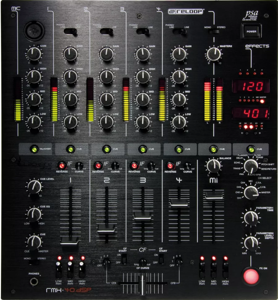 Reloop RMX-40 DSP Black Fire Edition