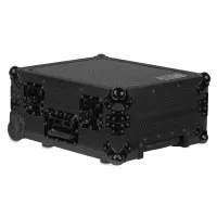 UDG Ultimate Flight Case Multi Format Turntable Black MK2 Plus (Trolley &amp; Wheels) (U91029BL2)