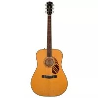 Fender PD-220E Dreadnought With Case Natural