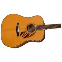 Fender PD-220E Dreadnought With Case Natural