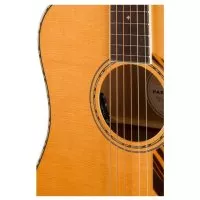Fender PD-220E Dreadnought With Case Natural