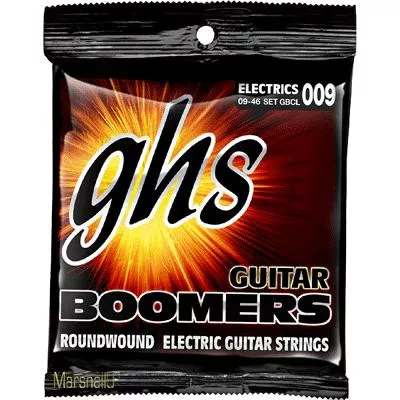 GHS Strings GBCL EL GUITAR BOOMERS CUSTOM LIGHT 009-046 GHS Strings GBCL EL GUITAR BOOMERS CUSTOM LIGHT 009-046