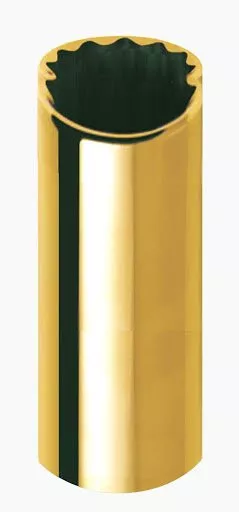 Clayton BRSL BRASS SOCKET SLIDE GUITAR SLIDE - MEDIUM Clayton BRSL BRASS SOCKET SLIDE GUITAR SLIDE - MEDIUM