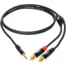 Klotz KY7-090 MINILINK PRO Y-CABLE BLACK 0.9 M