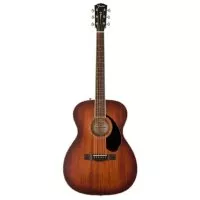 Fender PS-220E Orchestra All Mahogany With Case Aged Cognac Burst