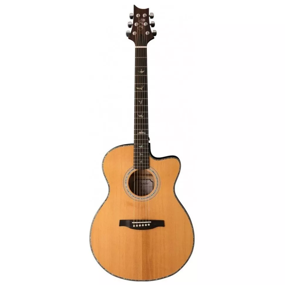 PRS SE A50E (Natural w/ Black Gold Burst)