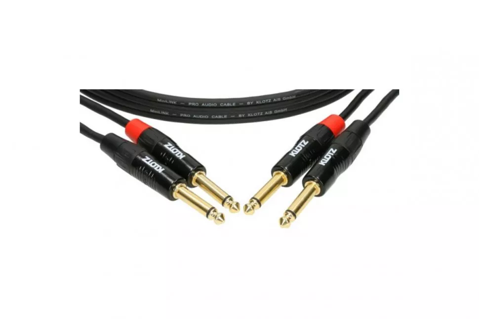 Klotz KT-JJ300 MINILINK PRO STEREO TWIN CABLE 3 M