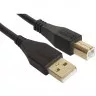 UDG Ultimate Audio Cable USB 2.0 A-B Black Straight 1m
