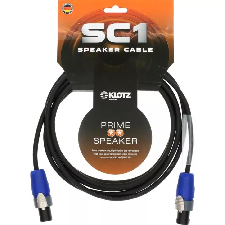 Klotz SC-1 SPEAKER CABLE SPEAKON 5 M