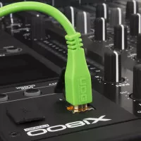 UDG Ultimate Audio Cable USB 2.0 A-B Green Straight 1m