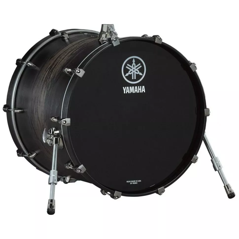 Yamaha Live Custom Hybrid Oak Bass Drum 22"x18" (UZU Charcoal Sunburst)