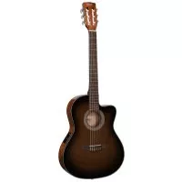 Cort Jade E Nylon (Dark Brown Burst)
