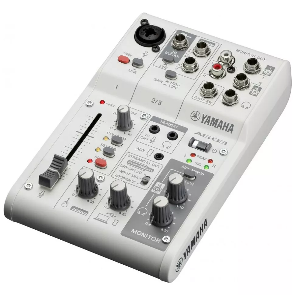 Yamaha AG03MK2 (White)