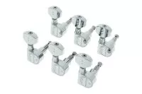 Graph Tech PRN-2721-C0 Ratio Electric 6 In-line Contemporary Mini 2 Pin - Chrome
