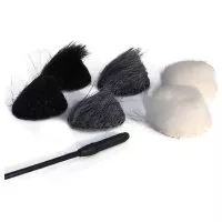 Rycote Overcovers - Mix Colours - 25 packs x 30 x Stickies &amp; 6 x Fur Discs