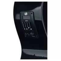 Gewa Pure VGS E-Classic Student Preamp &amp; Cutaway (Black)
