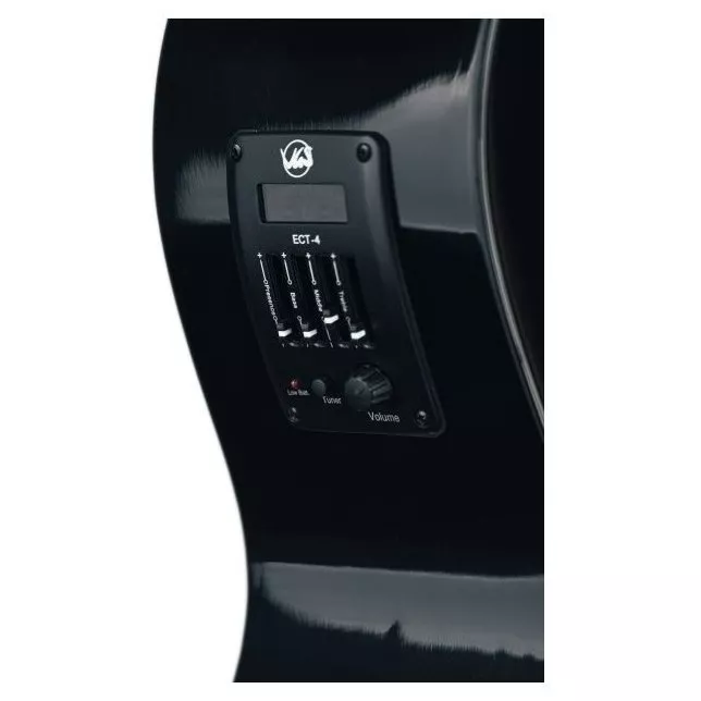 Gewa Pure VGS E-Classic Student Preamp & Cutaway (Black)