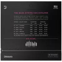 D'Addario NYXL45130SL Regular Light 5-String Super Long Scale (45-130)