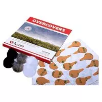 Rycote Overcovers - Mix Colours - 30 x Stickies &amp; 6 x Fur Discs
