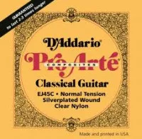 D'Addario EJ45C Pro-Arte Composite Core Clear Nylon (Normal Tension)
