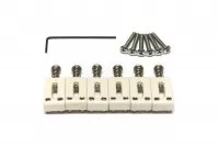 Graph Tech PQ-8000-00 TUSQ Saddle Strat &amp; Tele Style 2 1/16&quot; Spacing (6 Pcs)
