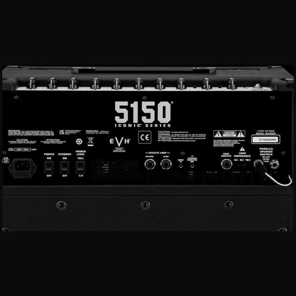 EVH 5150 ICONIC SERIES COMBO 1x10 BLACK