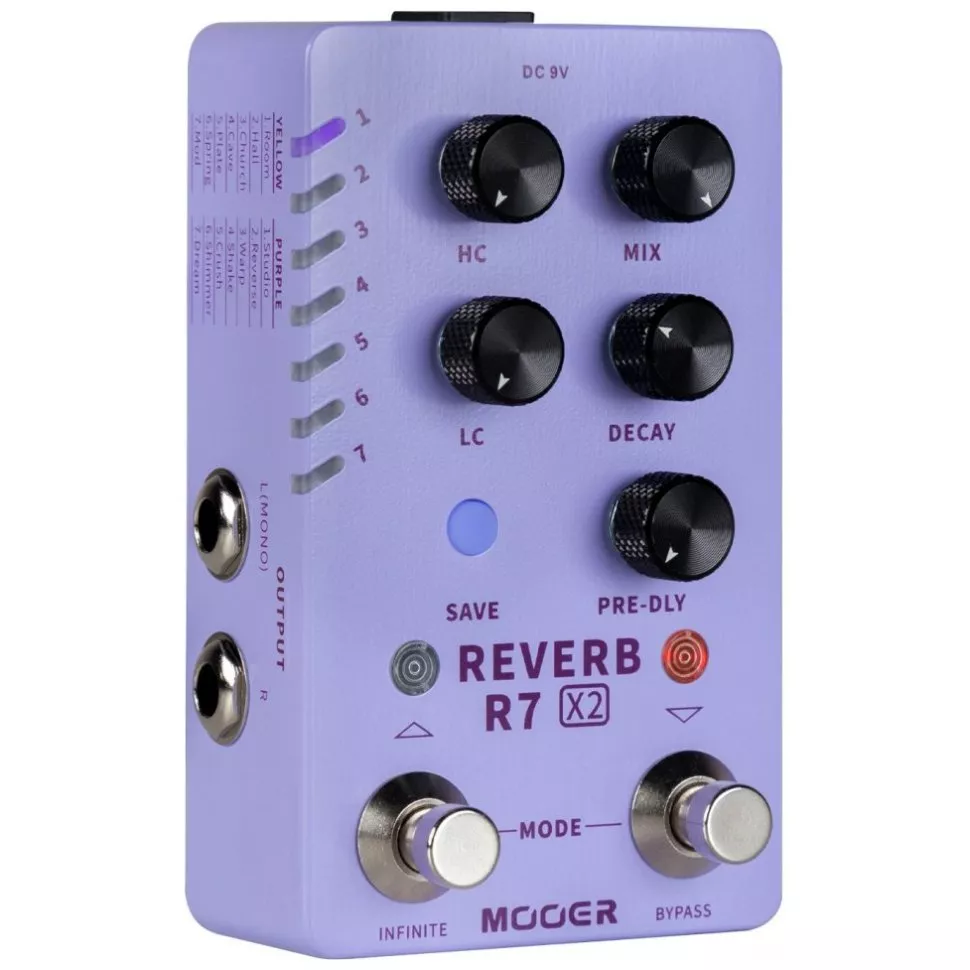 Mooer R7 X2 Reverb