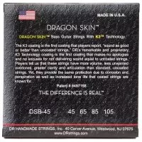 DR DSTRINGS DRAGON SKIN BASS - MEDIUM (45-105)