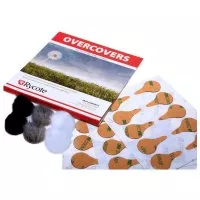 Rycote Overcovers - White - 30 x Stickies &amp; 6 x Fur Discs