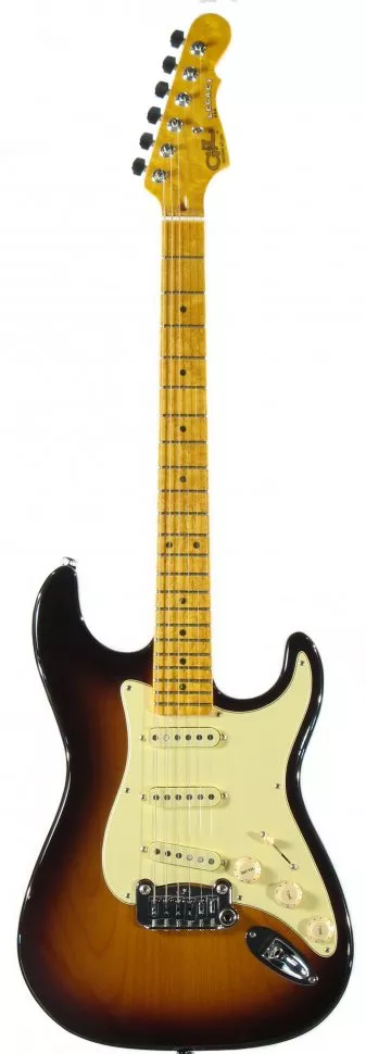 G&amp;L LEGACY (Tobacco Sunburst. 3-ply Vintage Creme.