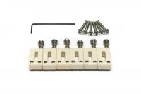 Graph Tech PQ-8001-00 TUSQ Saddle Strat &amp; Tele Style Offset (6 Pcs)