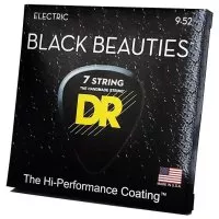 DR STRINGS BLACK BEAUTIES ELECTRIC - LIGHT 7-STRING (9-52)