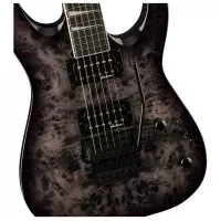 Jackson JS Series JS32 Dinky Arch Top Transparent Black