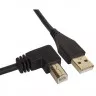 UDG Ultimate Audio Cable USB 2.0 A-B Black Angled 1m