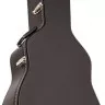 Fender DREADNOUGHT ACOUSTIC GUITAR CASE BLACK FLAT TOP Fender DREADNOUGHT ACOUSTIC GUITAR CASE BLACK FLAT TOP