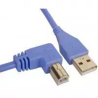 UDG Ultimate Audio Cable USB 2.0 A-B Blue Angled 1m