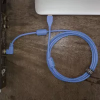 UDG Ultimate Audio Cable USB 2.0 A-B Blue Angled 1m